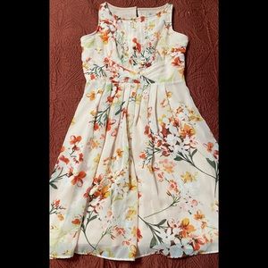 Gently worn womens sz6 petite dress